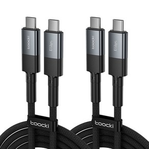 Toocki 투키 Gen2 10Gbps USB3.2 C TO C 60W 초고속 충전케이블