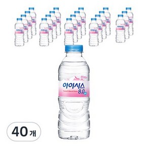 아이시스 8.0 생수, 300ml, 40개