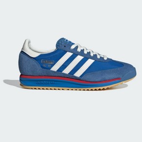 [국내매장판] 아디다스 adidas 스웨이드 스니커즈 운동화 SL 72 RS : 블루 & 화이트