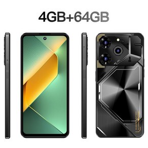 FUFFI-Pova 6 Po 안드로이드 스마트폰 6.56 인치 5 + 13MP 4 + 64GB 4000mAh 휴대폰 듀얼 SIM 구글, 01 공식 표준, 02 Black