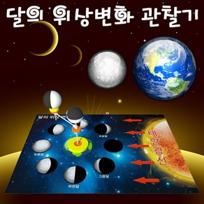 달의 위상변화 관찰기(5인용) KST, 상세페이지 참조