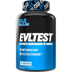 EVLUTIONNUTRITION EVL 테스트 타블렛, 1개, 120정