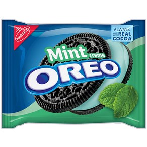 오레오 민트 초코 쿠키 패밀리사이즈 대용량 566g OREO Mint Creme Chocolate