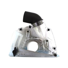 TON 톤 앵글집진기 TON-125 5인치 절단 흡입커버 집진카바 먼지카바 125mm 그라인더용, 1개