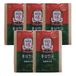 정관장 홍삼진고, 100g, 5개