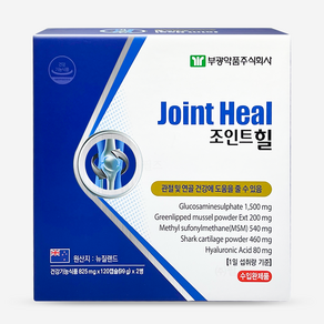 부광약품 조인트힐 825mg X 120캡슐 X 2병 (240캡슐), 1세트, 240정