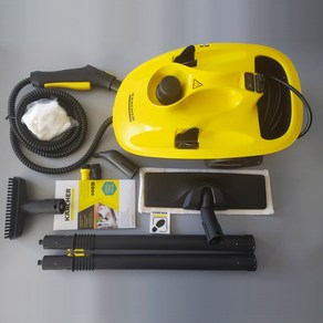 고압 살균기 먼지제거 핸드형 카처 스탠다드 찌든때 KARCHER 가정용 스팀기 독일, 9할의 새 시제품.