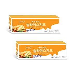 동원 소와나무 베이커리 슬라이스 치즈 100매 X 2개, 1.8kg