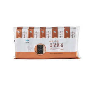 무료배송!! 씨위드 예맛 두번구운 곱창돌김 170g (17g x 10봉) 도시락 김 코스트코, 17g, 10개