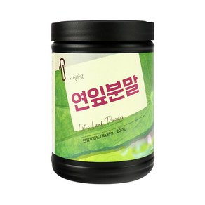 두손애약초 연잎분말, 1개, 200g
