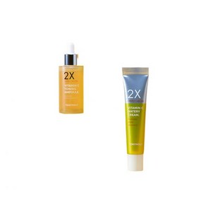 토니모리 2X 비타민C 토닝 앰플 기획세트 (앰플 50ml+크림 30ml) 640929, 1개