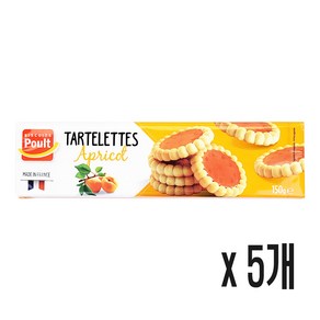 폴트 살구 타르트 150g, 5개