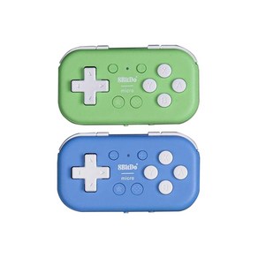 8BitDo 게임패드 마이크로 블루투스 컨트롤러 16키 NS Mico 게임패드, 1개, 블루