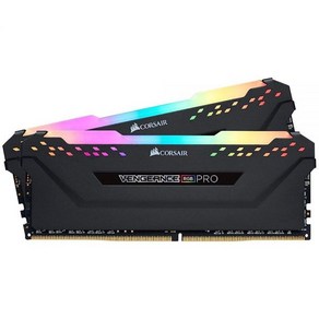 Corsair Vengeance RGB Pro 32GB(2x16GB) DDR4 3600(PC4-28800) C18 AMD 최적화 메모리 – Black