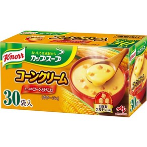 일본구매대행 크노르 컵스프 콘크림 30봉입, 30개, 50g