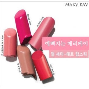 메리케이 젤 세미 매트 립스틱 May Kay Gel Semi-Matte Lipstick 3.6g, 모브 모멘트, 1개