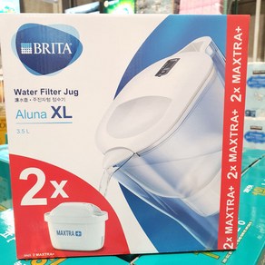 브리타 알루나 XL 3.5L 정수기+한국형필터 2개