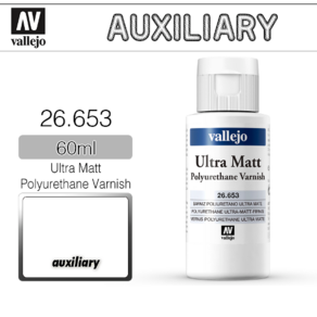 26653 Vallejo Auxiliay 60ml Ulta Matt Polyuethane Vanish, 1개