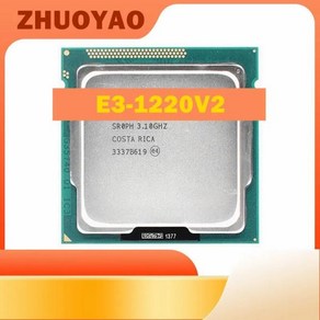 중고 인텔 제온 E3 1230 V2 3.3GHz SR0P4 8M 쿼드 코어 LGA 1155 CPU 프로세서, 한개옵션0