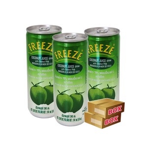 태국음료 프리즈 코코넛주스 코코넛음료 박스 240MLX30EA, 240ml, 30개