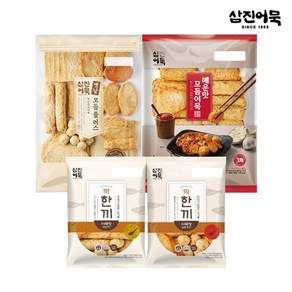 [삼진어묵] 옛날+매운+딱한끼어묵탕 2종(순한맛+얼큰한맛), 1개