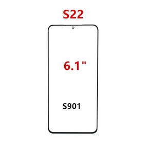 전면 패널 LCD 디스플레이 외부 유리 및 OCA 삼성호환 갤럭시 S23 S21 FE S10E S22 플러스 S20 S10 라이트 유리 수리 부품, 1개