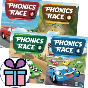 파닉스 레이스 Phonics Race (2/E) 1 2 3 4 단계별 영어 학습 교재, 파닉스 레이스 3권