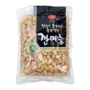 알마늘 깐마늘절임 짱아찌 1kg, 1개