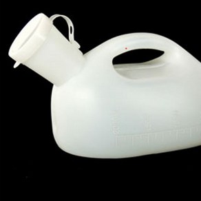 대용량2000ml [루하온] 남자 환자 노인 휴대 침대용 간이소변기, 블루, 1개