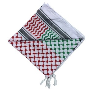 아랍 keffiyeh 스카프 남성용 군용 shemagh 전술 사막 스카프 아랍 터번 커버 헤드 스카프 여성 무슬림 hijab