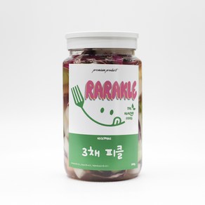 무설탕 수제 3채 피클 500g 헬스 식단 반찬