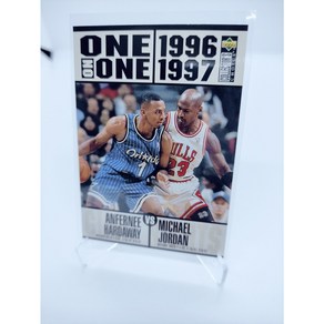 1996 UD CC One On One 356번 마이클 조던 페니 하더웨이 농구 NBA 카드, 1개