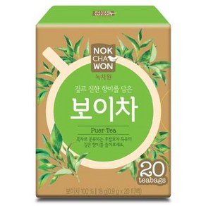 녹차원보이차 20티백, 900mg, 20개입, 1개