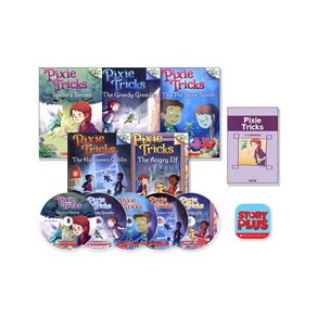 [언어세상독점] Pixie Ticks #1-5 Set (with CD & StoyPlus QR) +Wodbook Set, SCHOLASTIC