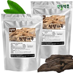 100% 정품 프리미엄 침향가루 분말 200g 인도네시아, 2개