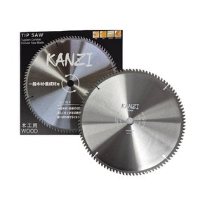 KANZI 14인치 목공용 원형톱날 355mm 목재용, 1개