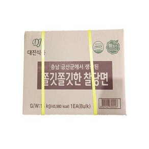 대진식품 쫄깃쫄깃한찰당면 14kg / HACCP당면 업소용당면 국내생산당면, 1개