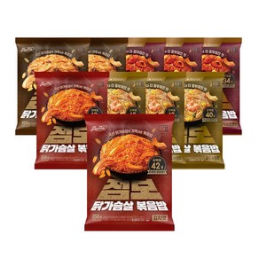 [랭킹닭컴] 맛있닭 점보 닭가슴살 볶음밥 혼합, 350g, 10개