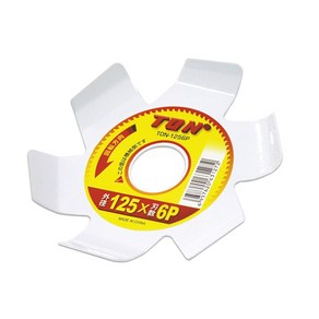 톤 예초기 풀엉킴방지 보조날 TON 1256P 125mm*6P, 1개