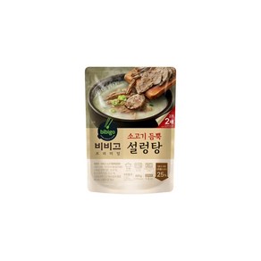 [고기 2배] 비비고 소고기듬뿍 설렁탕 460g, 12개