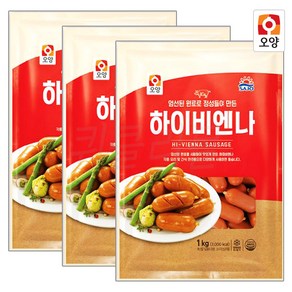 하이비엔나(오양 1K)X15 업소용, 3kg, 1개