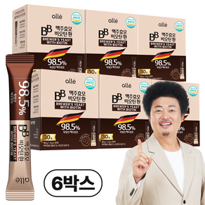 맥주효모 환 독일 스틱 알레, 90g, 6개