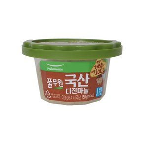 풀무원 국산 햇다진마늘, 2개, 150g