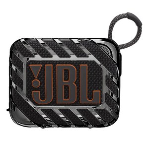 스냅케이스 JBL GO 4 케이스 투명 젤리, 투명블랙