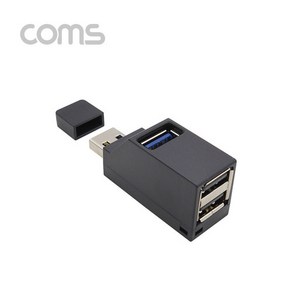 COMS 무전원 USB허브 USB3.0 1포트 USB2.0 2포트 BT810, 1개