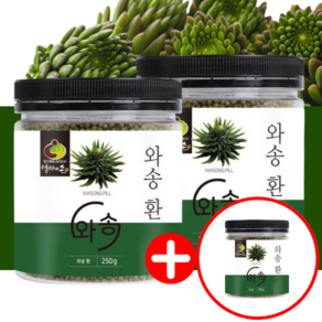 엄마애손 와송환 250g 3통 총 750g, 1세트