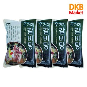 고향식품 옛맛 우거지 갈비탕 600g, 4개