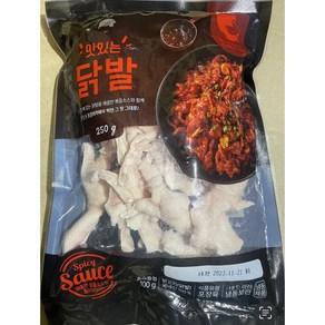 맛있는 닭발 250g 마니커, 1개