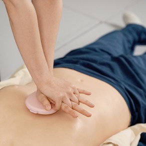 CPR 심폐소생술 훈련 하트 푸쉬 안전교육 선물 응급처치 구급함, 1개, 카키