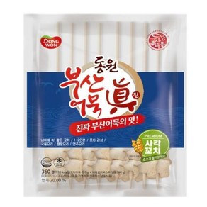 동원 부산어묵 진 사각꼬치, 1개, 360g